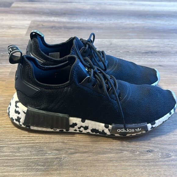 adidas NMD_R1 Color Splash black men’s athletic shoes size 11 - Picture 4 of 10